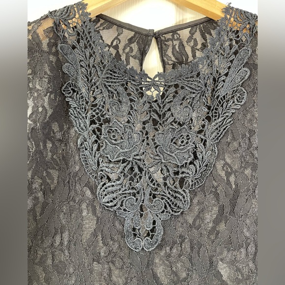 Cinema etoile sheer black lace cami - Picture 2 of 5